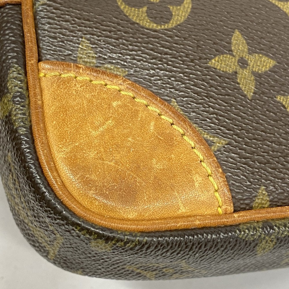 Louis Vuitton Marly Monogram Bag PM Brown Clutch Dragonne - Picture 8 of 9